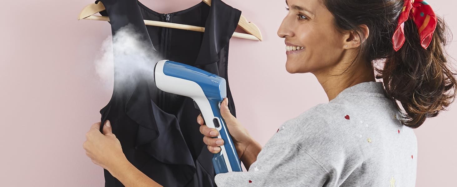 Tefal DT6130 ACCESS FIRST, parownica do ubrań, 1300 W, 70 ml, lekka ...