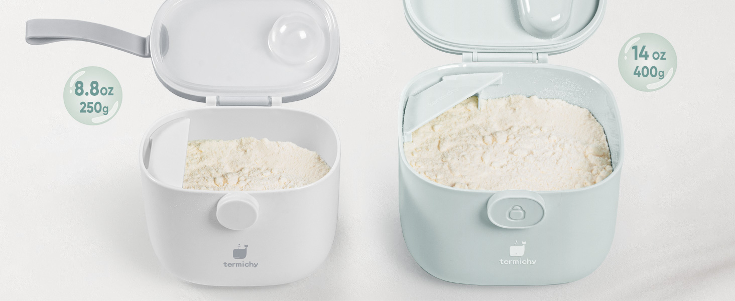 Termichy MilkPowder Formula Dispenser Container 14OZ