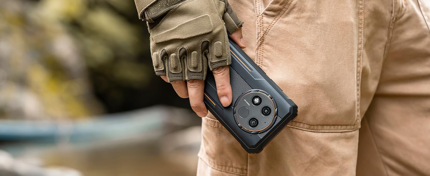 OUKITEL WP28S Movil Resistente ,Android 14 Móvil Rugerizado 6.52'' HD Pulgadas