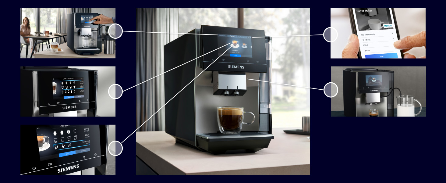 Siemens coffee machine, EQ700 Classic_4