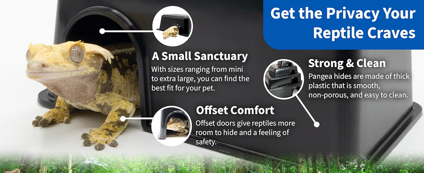 Hide Box features & highlights large reptile hide snake accessories corn snake tank accessories