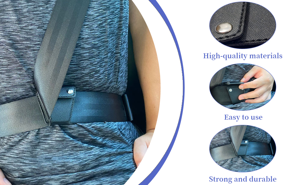 Seat Belt Adjuster,2PCS Seat Belt Clips Car Seat Locking Clip,Universal Comfort Shoulder Neck