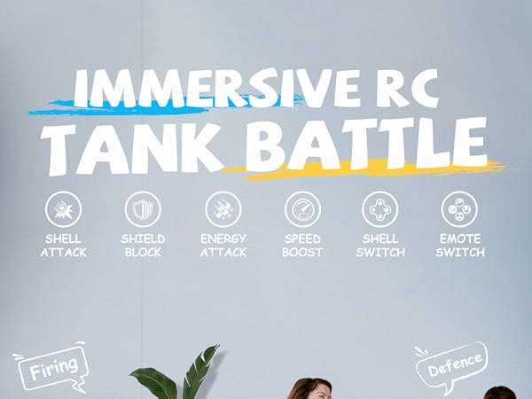 Immersive RC Tank Battle Mobi