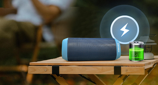 Long Battery Life: Rechargeable can support wireless Bluetooth speaker playback up to 12 hours. 
