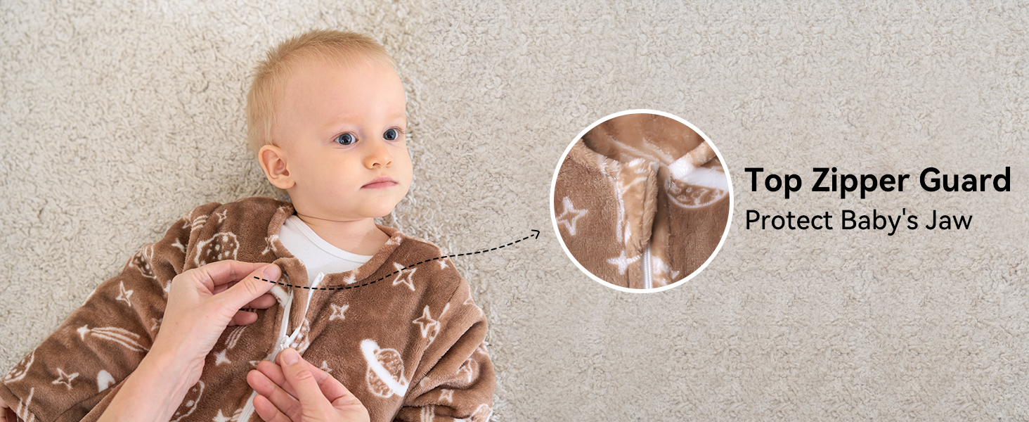Unnivoll Fleece Baby Sleep Sack 612 Months Long Sleeve 2.0