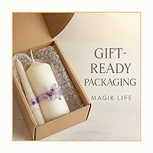 unity candle set in craft box with text