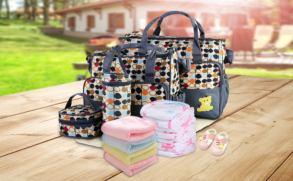 Diaper Bag Tote for Baby