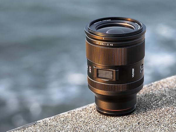 VILTROX 35mm f/1.2 FE, AF 35mm F1.2 LAB FE Lens for Sony e