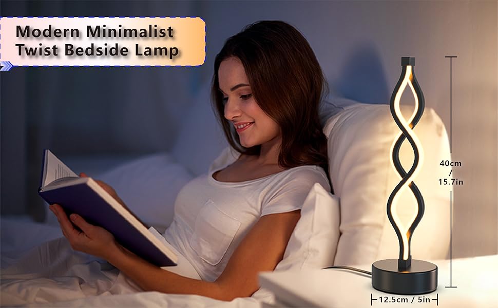 curve table lamp