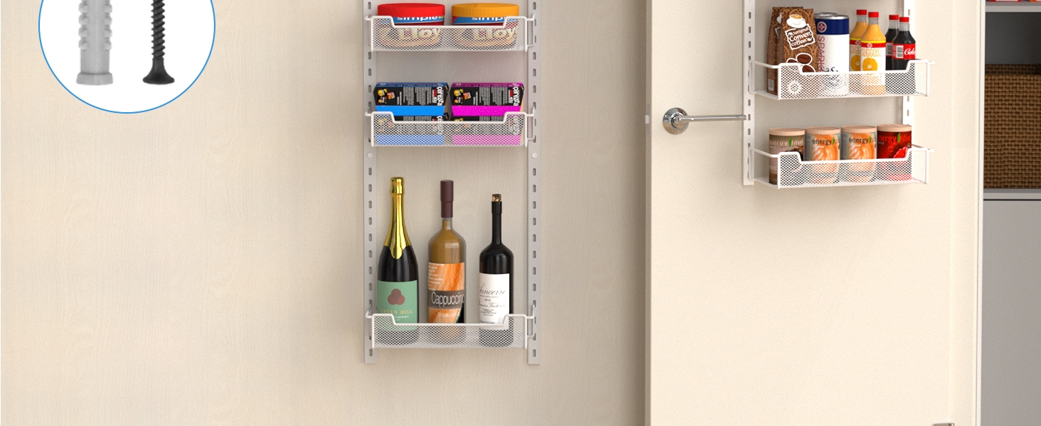 pantry door organizer