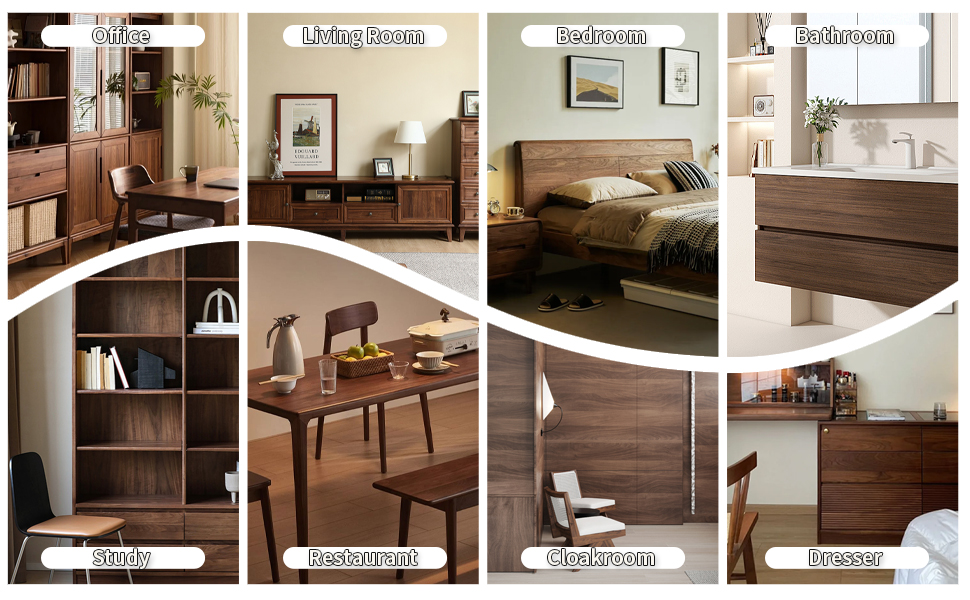 wood repair for different living spaces