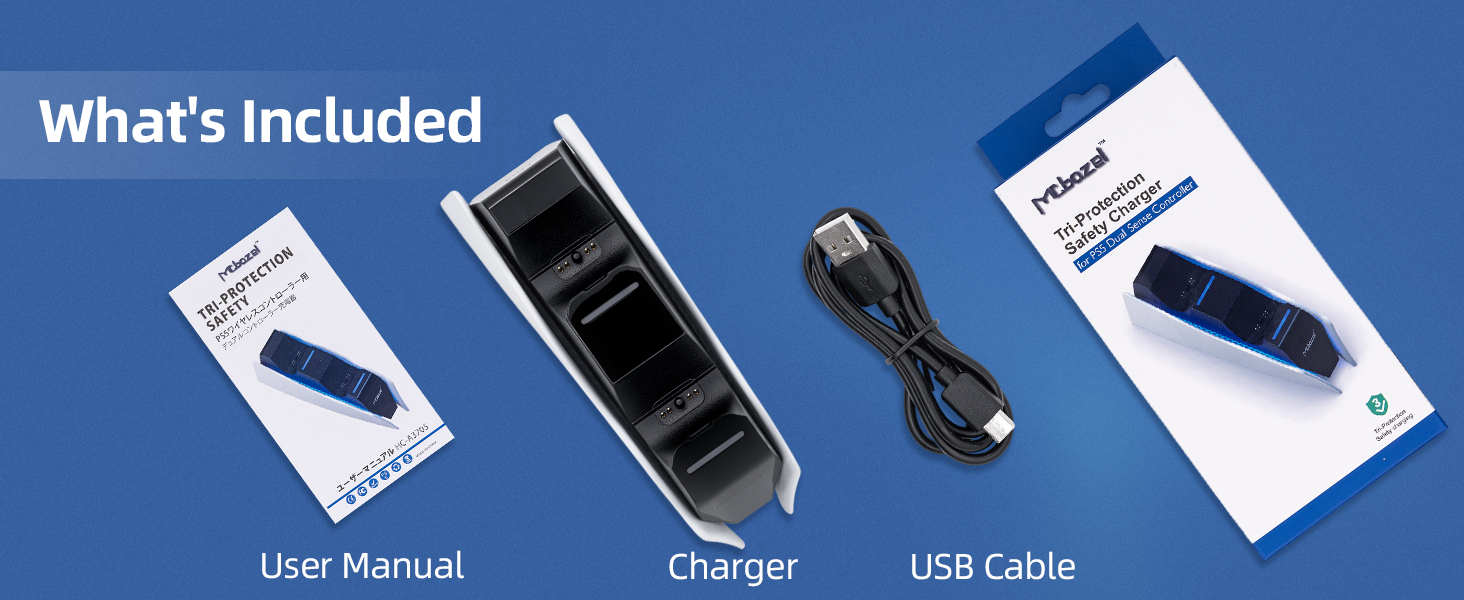 Dual USB Charger Staion for PS5 Controller