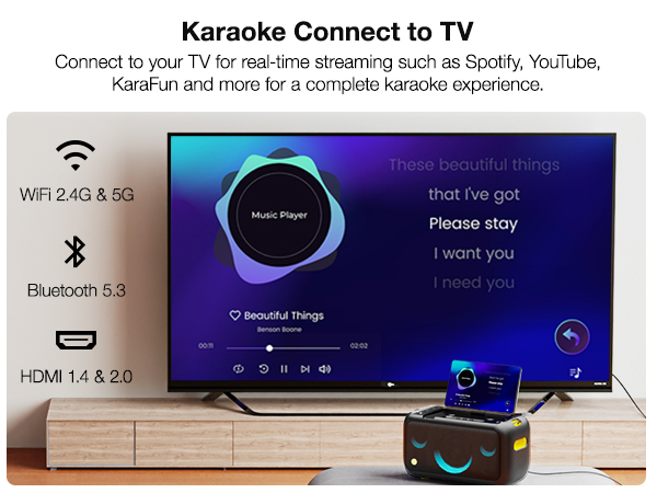 Ikarao Break X1 Karaoke Machine