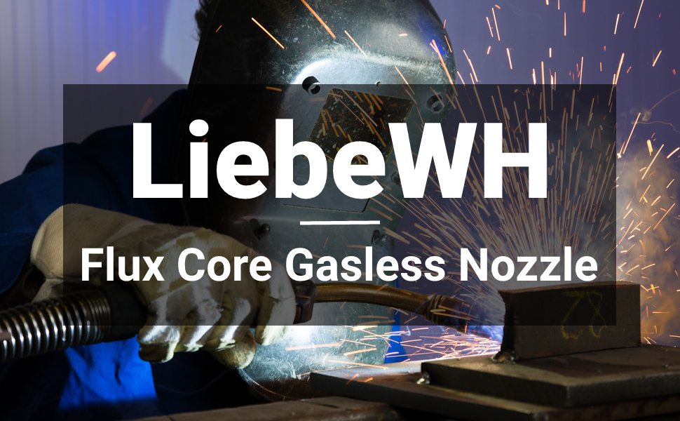 4Pcs Flux Core Gasless Nozzle Self Welder Nozzle Replacement 100L MIG