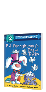 P.J. Funnybunny's Bag of Tricks by Marilyn Sadler, illustrated by Roger Bollen