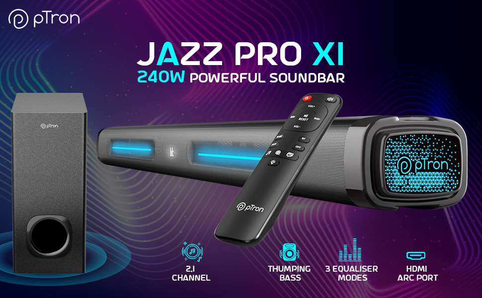 Jazz pro x1 240W soundbar