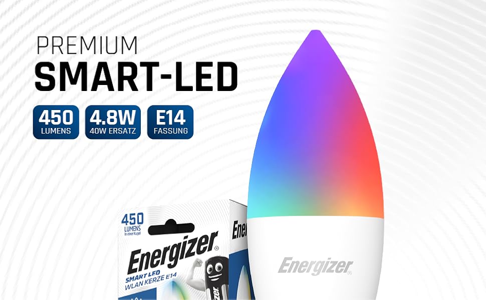 Smart LED E14 Kerze Wlan Alexa Google Home Siri