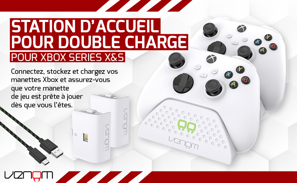 Venom Xbox Series X Controller Twin Charging Dock