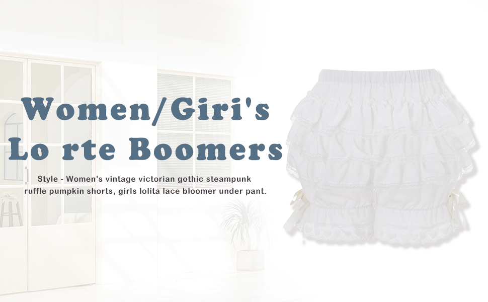 Women Lolita Layered Bloomers