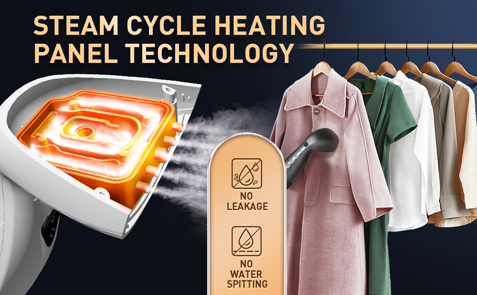 BHGOODS Steamer for Clothes Travel Steamer Dual Voltage