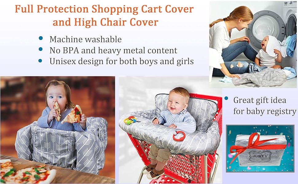 baby shopping cart cover for baby grocery cart cover cart cover for babies boys and girls