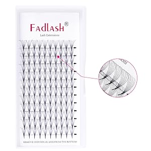 premade lash fan