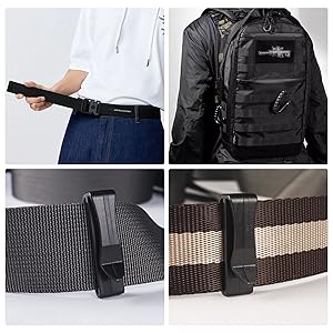 Amazon.co.jp: [MAEXUS] ベルトクリップ 24mm バックパック用