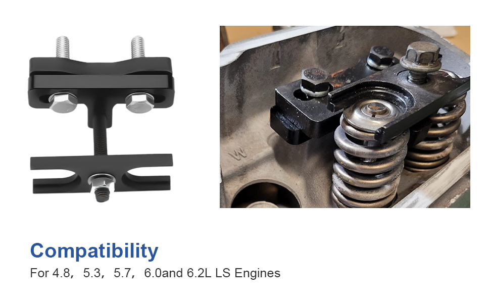 Valve Spring Compressor tool Removal Tool Kit Fit 4.8 5.3 5