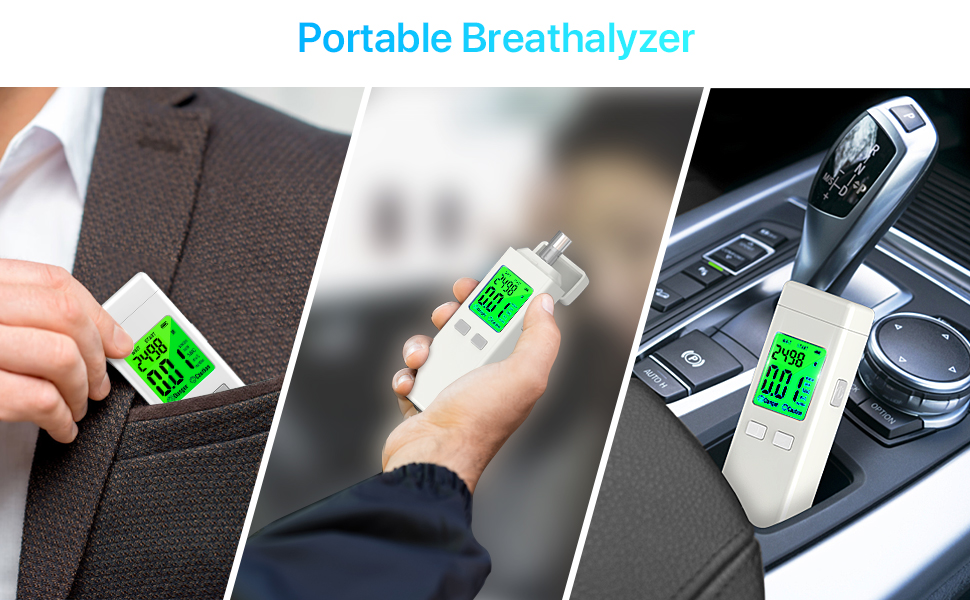 Figollty Breathalyzer,ProfessionalGrade Alcohol Tester