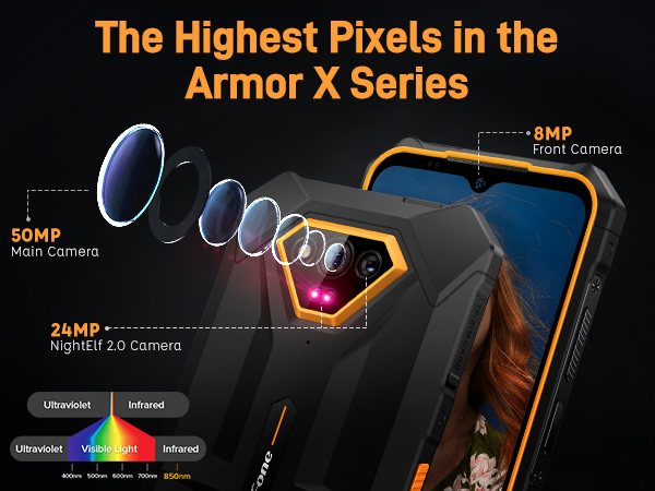 Ulefone X simフリー 4GB/64GB Android8.1 Amazon.com: Ulefone Unlocked Rugged Phones, Armor X13 (12+