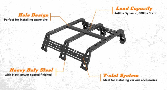 truck bed rack