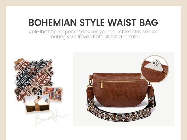 crossbody waist pack for women