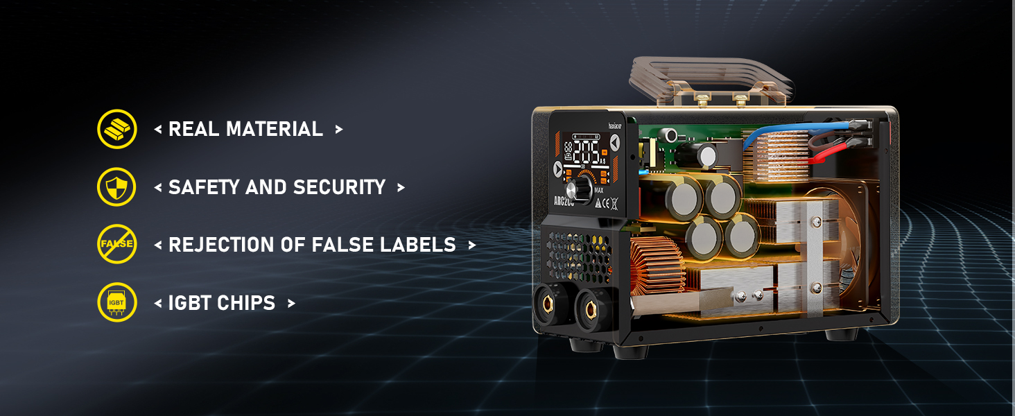 Internal components of the welding machine