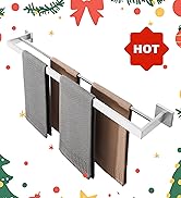 Alise Double Towel Bar 32", SUS304 Stainless Steel Towel Racks for Bathroom, Long Bathroom Towel ...