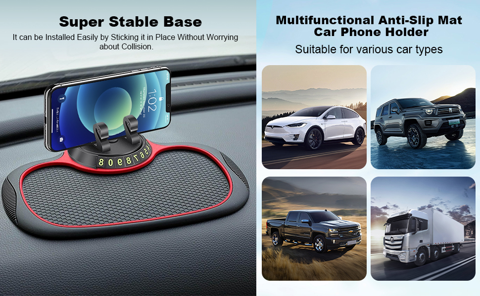 This Car Anti-Slip Mat is Suitable for a Variety of Car Models.