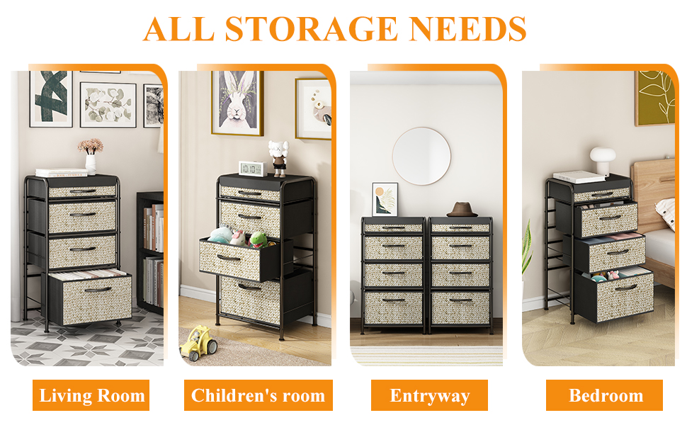 4 drawer dresser