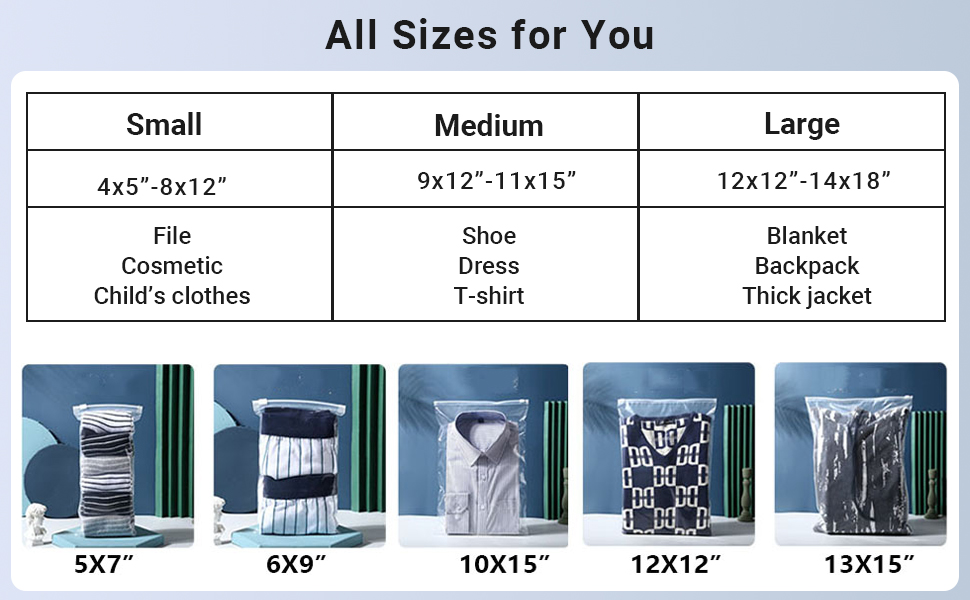 Svaldo 2 Gallon Clear Ziplock Shipping Bags, 50 Count 14x18