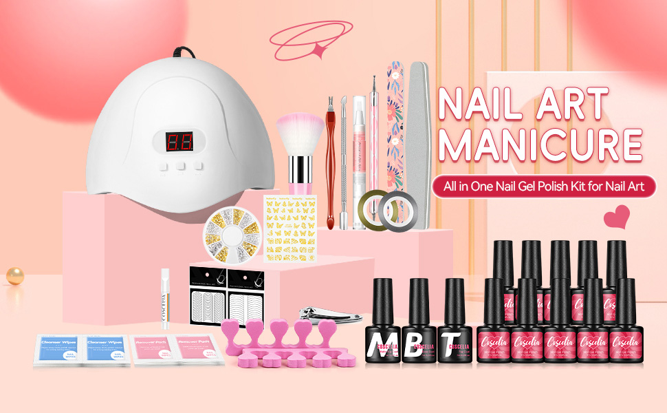 gel nail polish kit