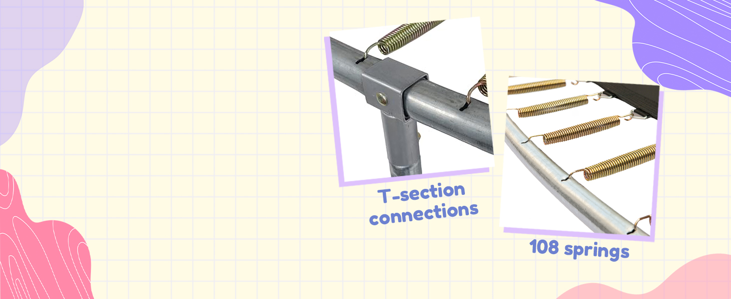 16 Feet T joint & Spring 