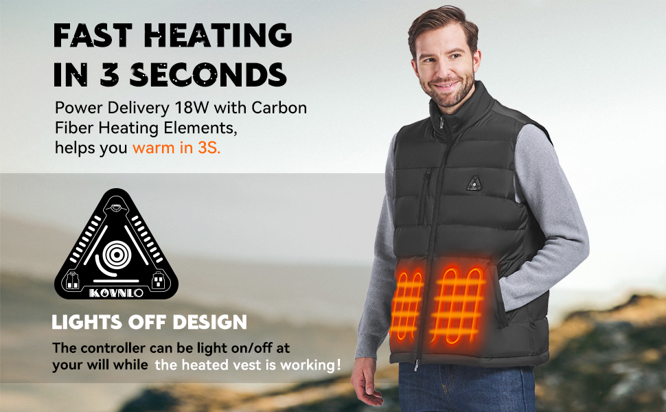 kovnlo heated vest