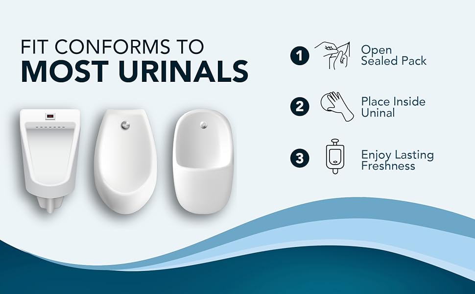 NeoSmell Luxury Urinal Screen Deodorizer (12 Pack), Multi