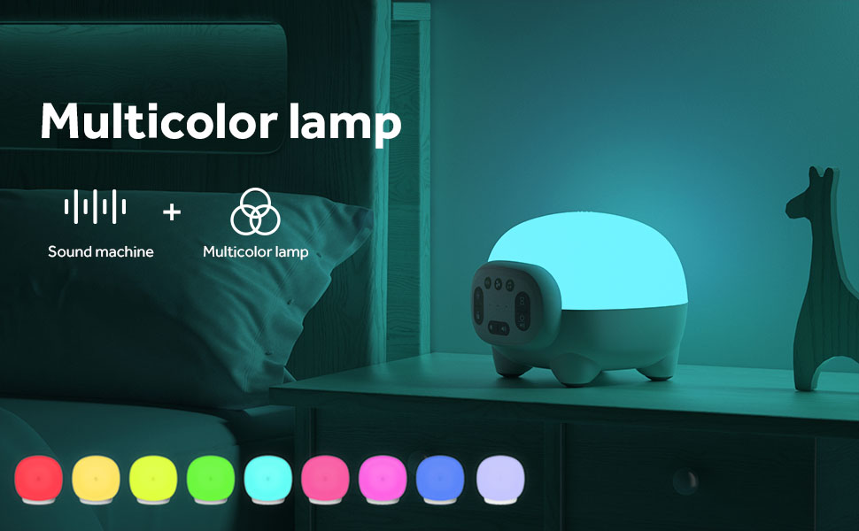 sound machine with night light