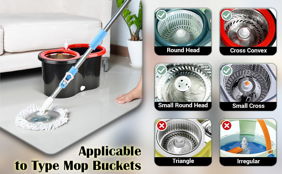 mops,cleaning,floors,handle spinning head,stick,industrial,commercial,bathroom,cotton,360 rotating