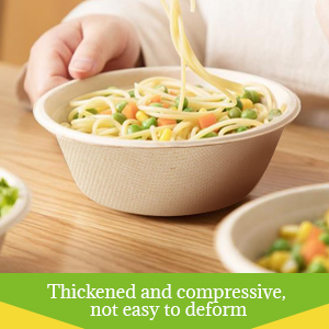 8oz disposable paper bowls