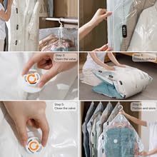 hanging bag packing steps