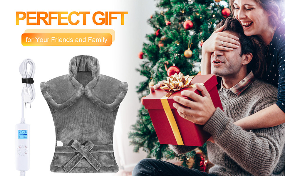 Keylitos Wearable Heating Pad Vest, 37x24'' XL Extra Large Heat Pad