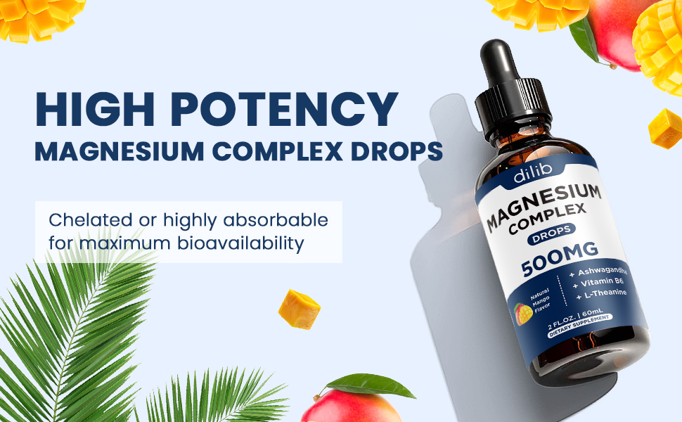 magnesium glycinate liquid drops