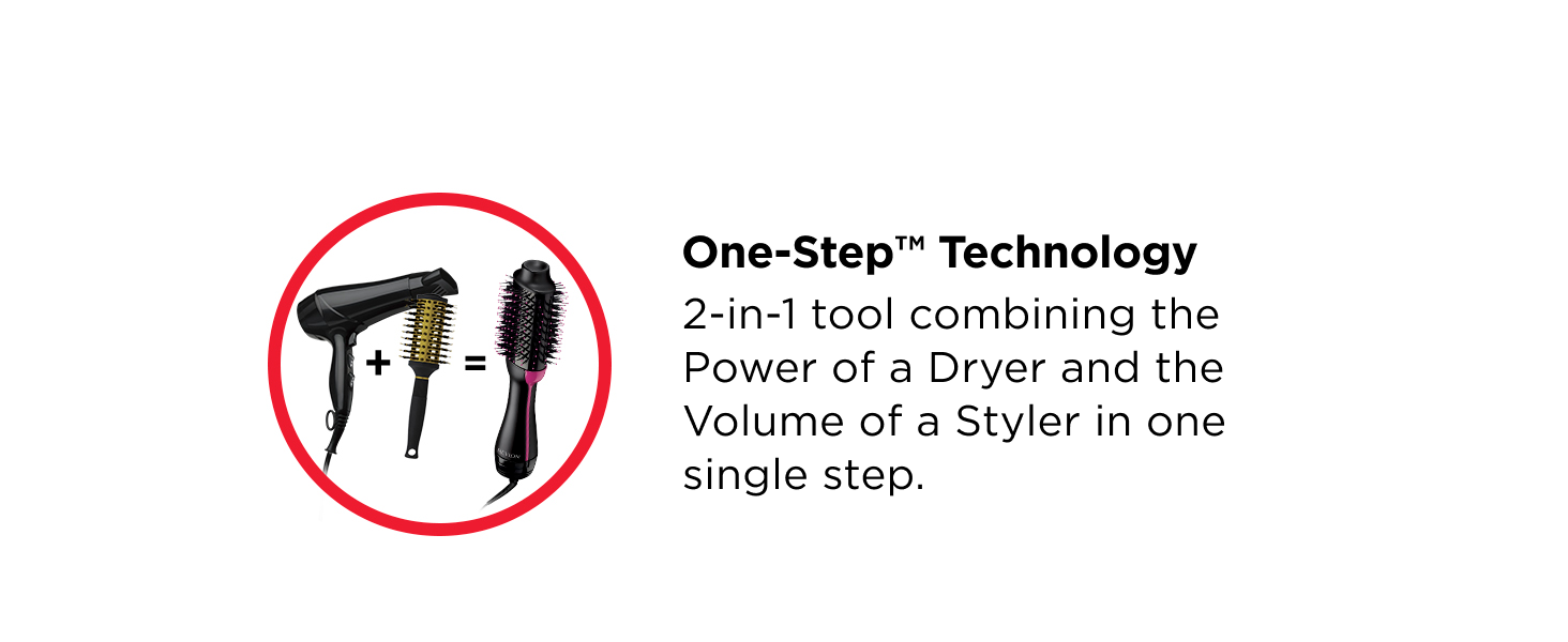 Revlon; One-step Volumiser; RVDR5222; Hair Comb;