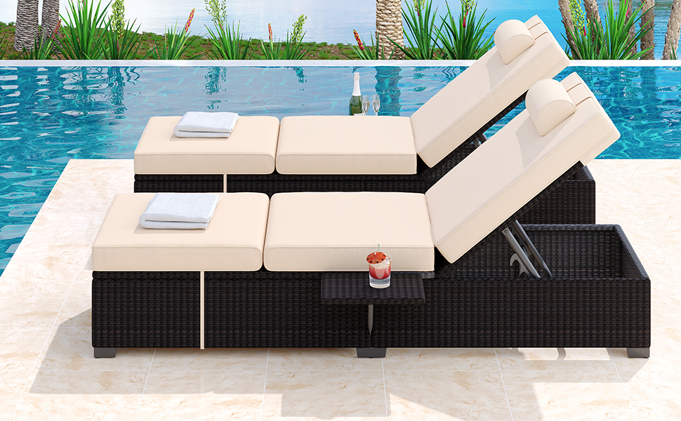 Patio Chaise Lounges