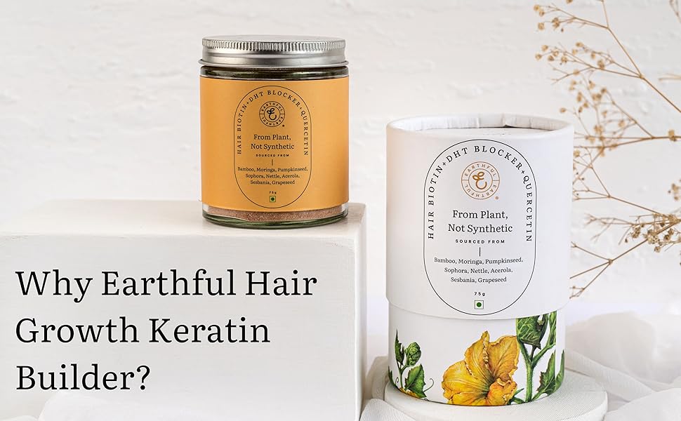 Hair Supplement with Biotin DHT Blocker and Quercetin